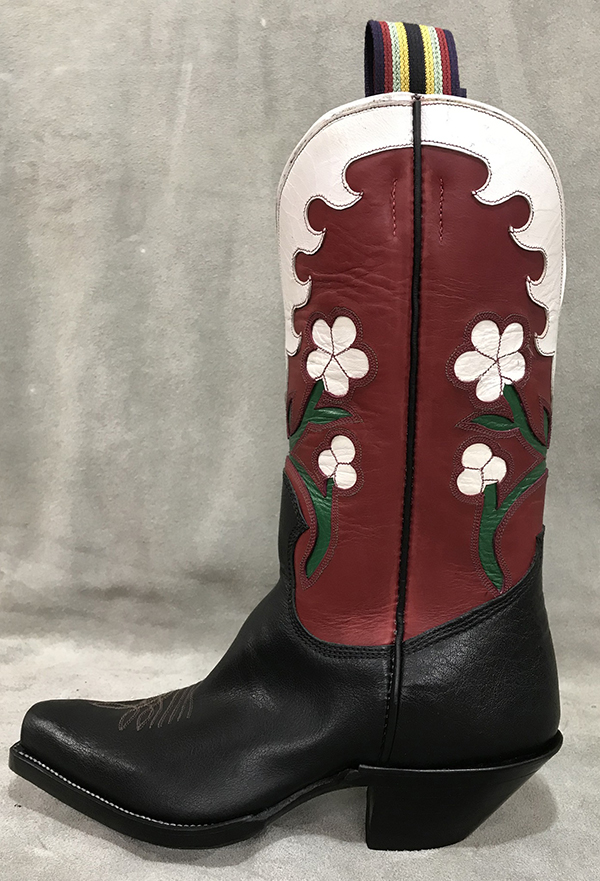Fully fitted "30's & 40's Cowboy" boots by Buckaroo Custom Boots by Bruce Bowers.